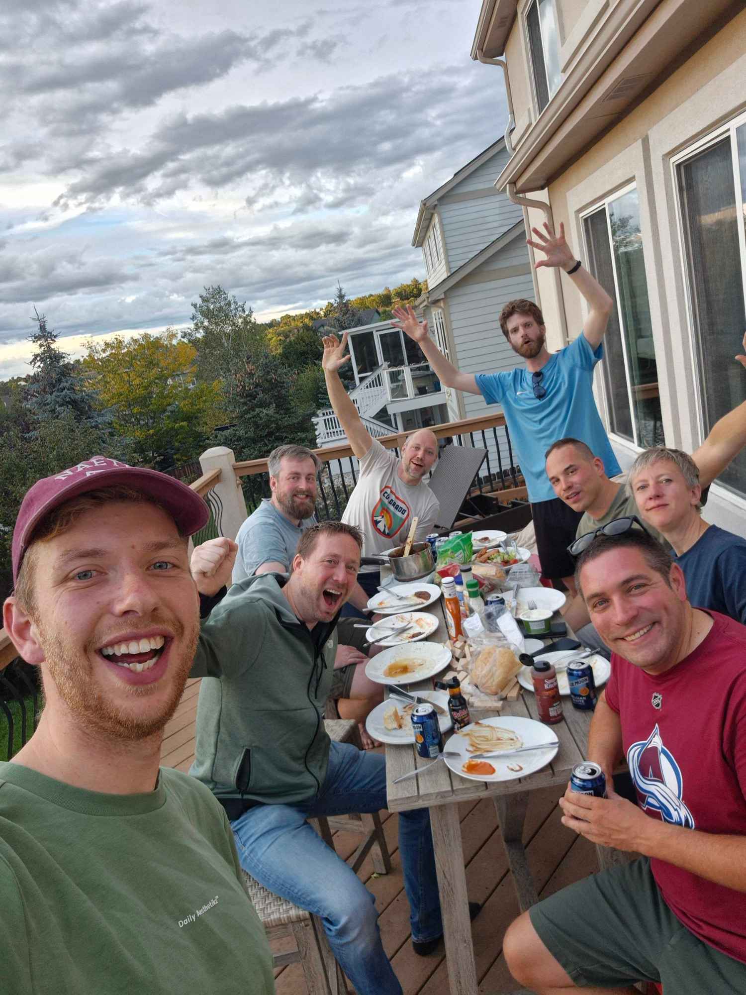 Mauro in Colorado Springs USA with the OpenValue Utrecht team